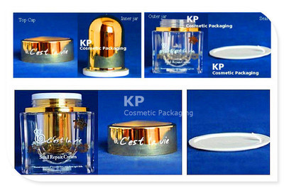 【直角方形亞克力瓶 乳液瓶 15ML】價格,廠家,圖片,化妝品包裝,上虞市舜隆工具制造-