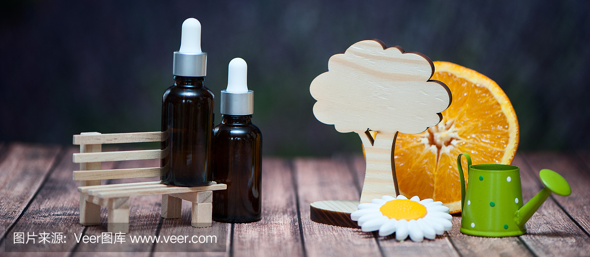 有機化妝品的概念。有機,生物化妝品,油。環(huán)保產(chǎn)品的美麗。天然產(chǎn)品的制造。