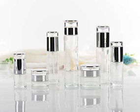一滴水套裝瓶生產廠家,化妝品玻璃瓶生產廠家