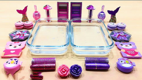 化妝品粉底眼影混合透明水晶泥制作史萊姆