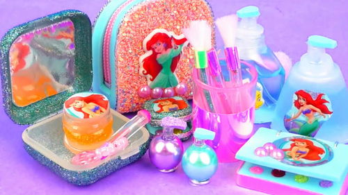 手工達人自制迷你化妝品,口紅 眼影 化妝水太有創意了